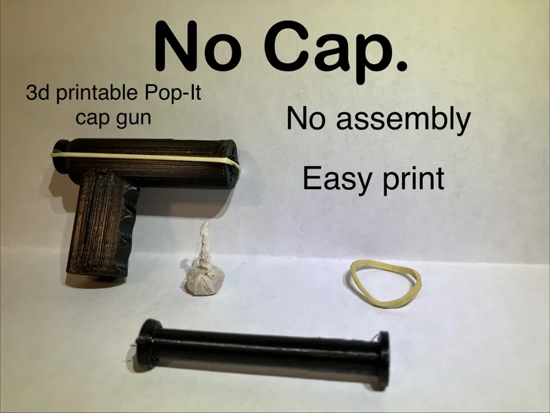 No Cap. | Cap gun for TNT poppers