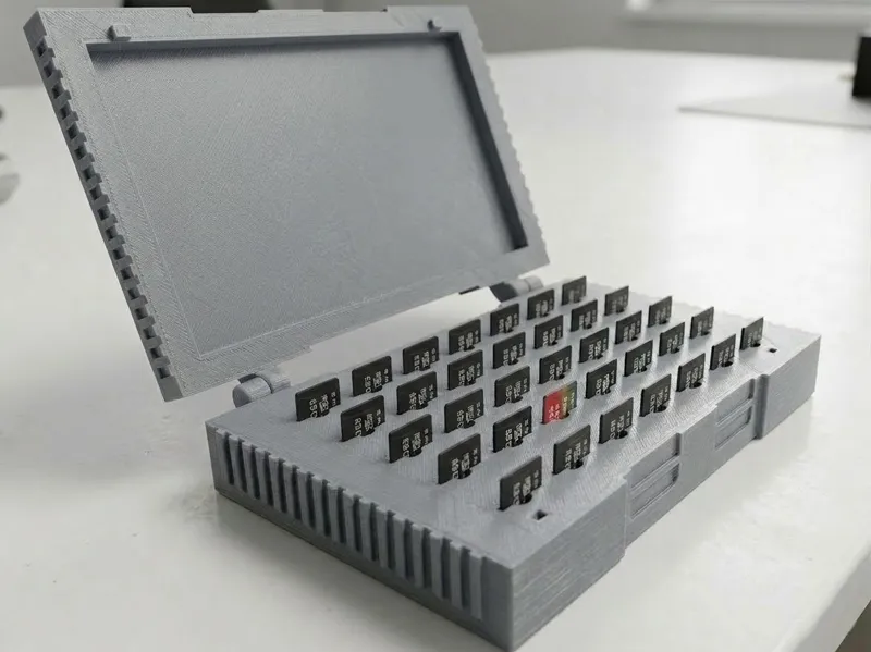 Caja para guardar microsd microsd box clouster