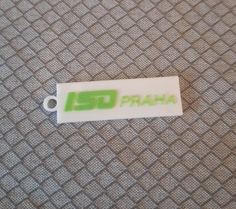 Klíčenka ISO Praha / Keychain ISO Praha