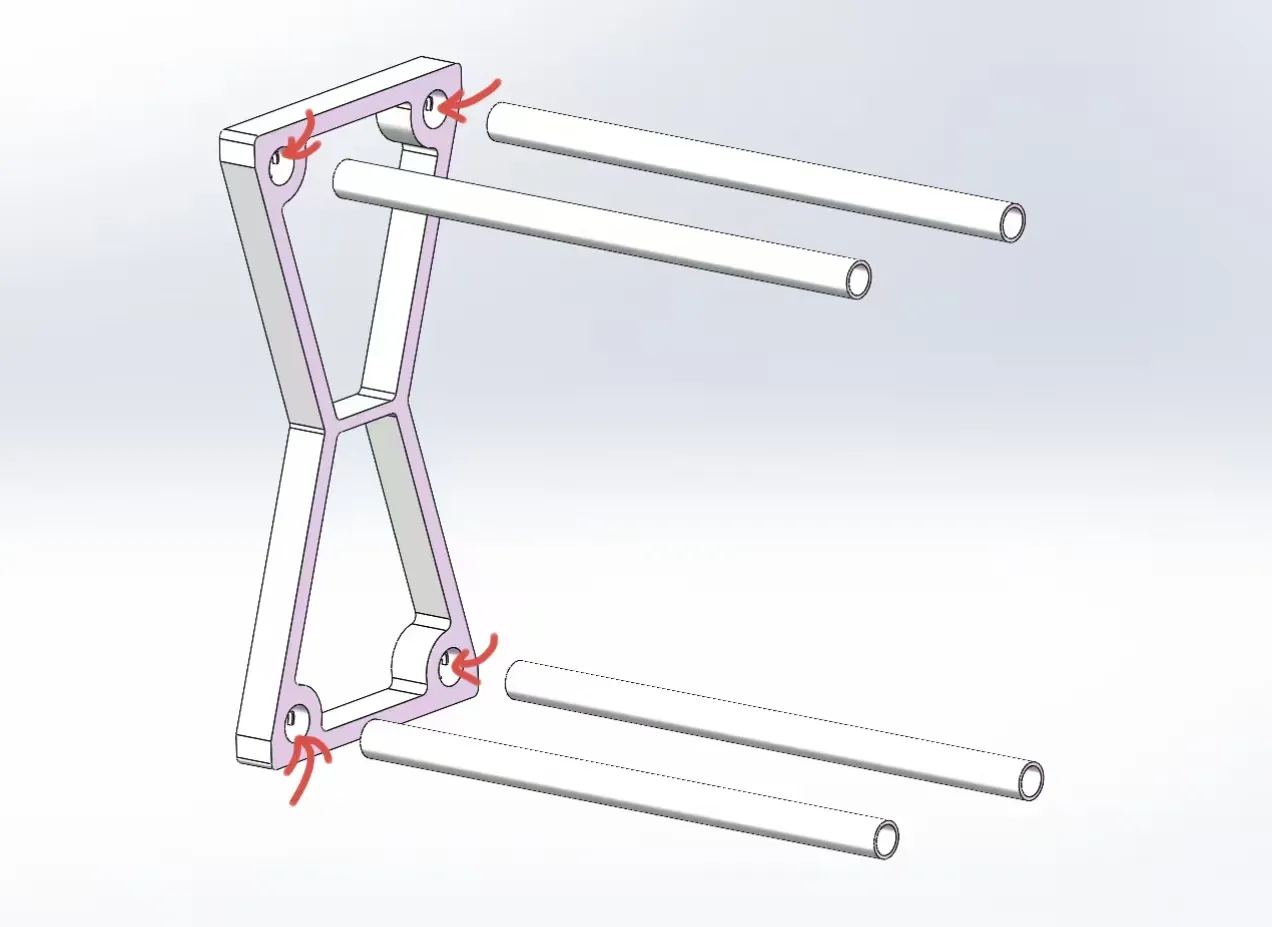Simple Material Rack Design Simple Material Rack (Can be extended) - Free 3D Print Model - MakerWorld