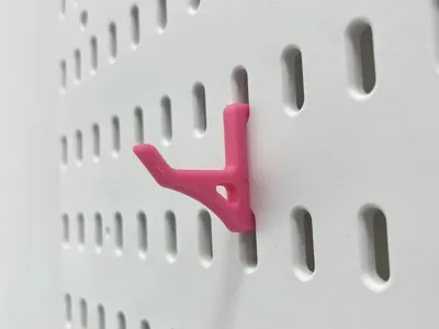 Useful IKEA hook, easy to print