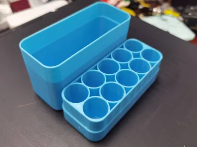 Air cartridge storage box