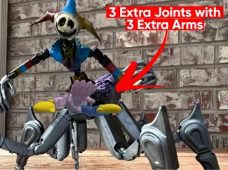 Extra arms for the Prototype Dummy 13
