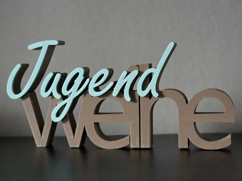 Schriftzug Jugendweihe