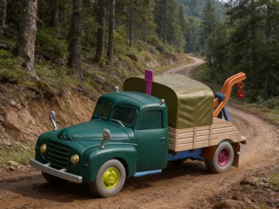 1/43 scale Citroen van