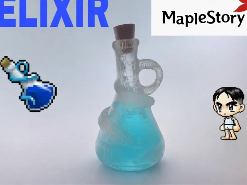 maplestory elixir 메이플스토리 엘릭서 (mana/health)