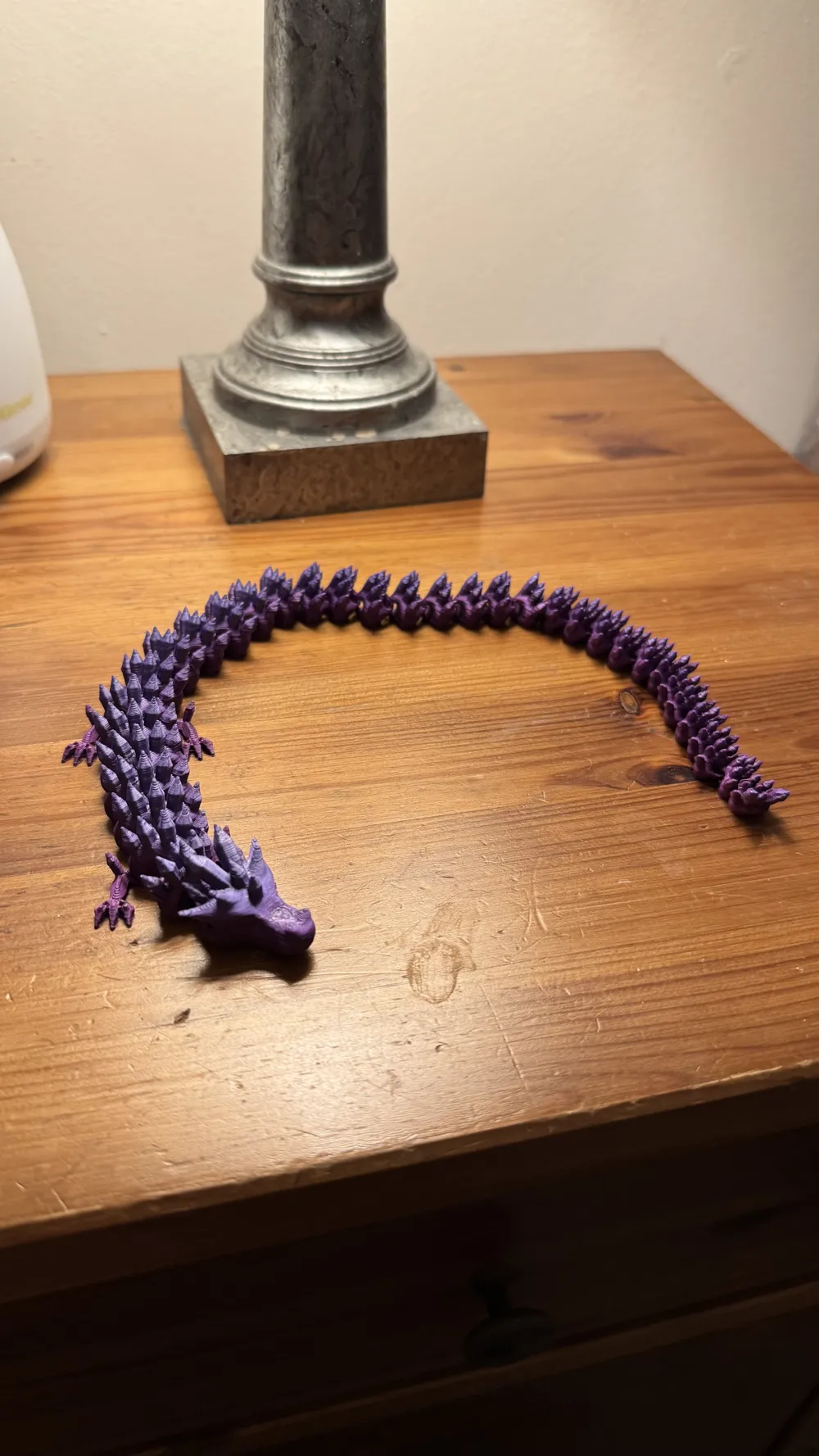 Articulated crystal dragon - Free 3D Print Model - MakerWorld
