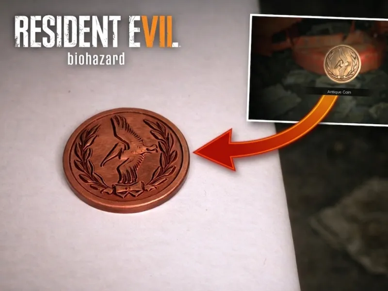 Coin from Resident Evil 7