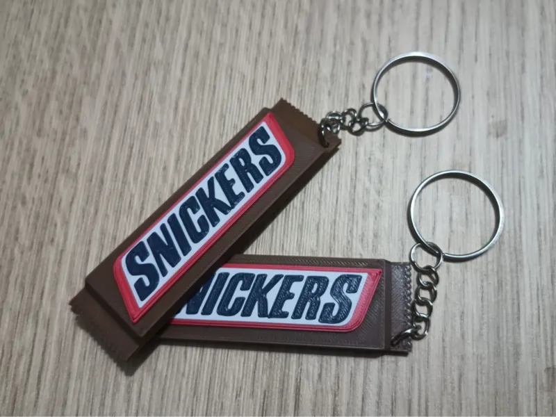 Llavero de Chocolatina SNICKERS