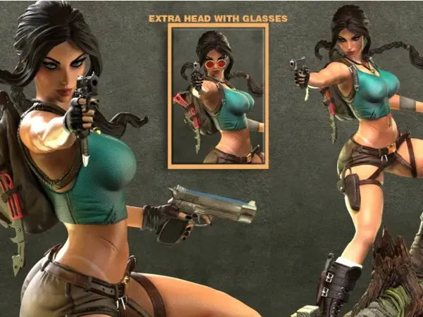 Figurine Tomb Raider