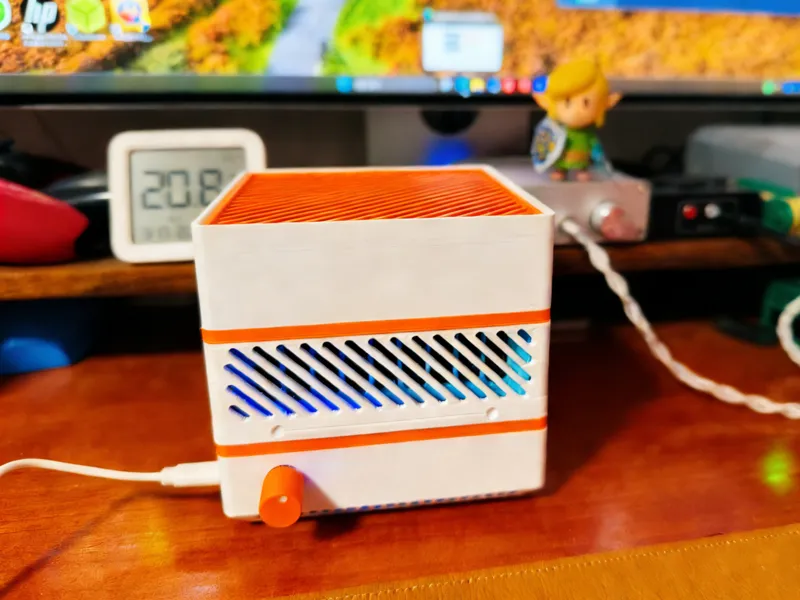 DIY桌面空气净化器