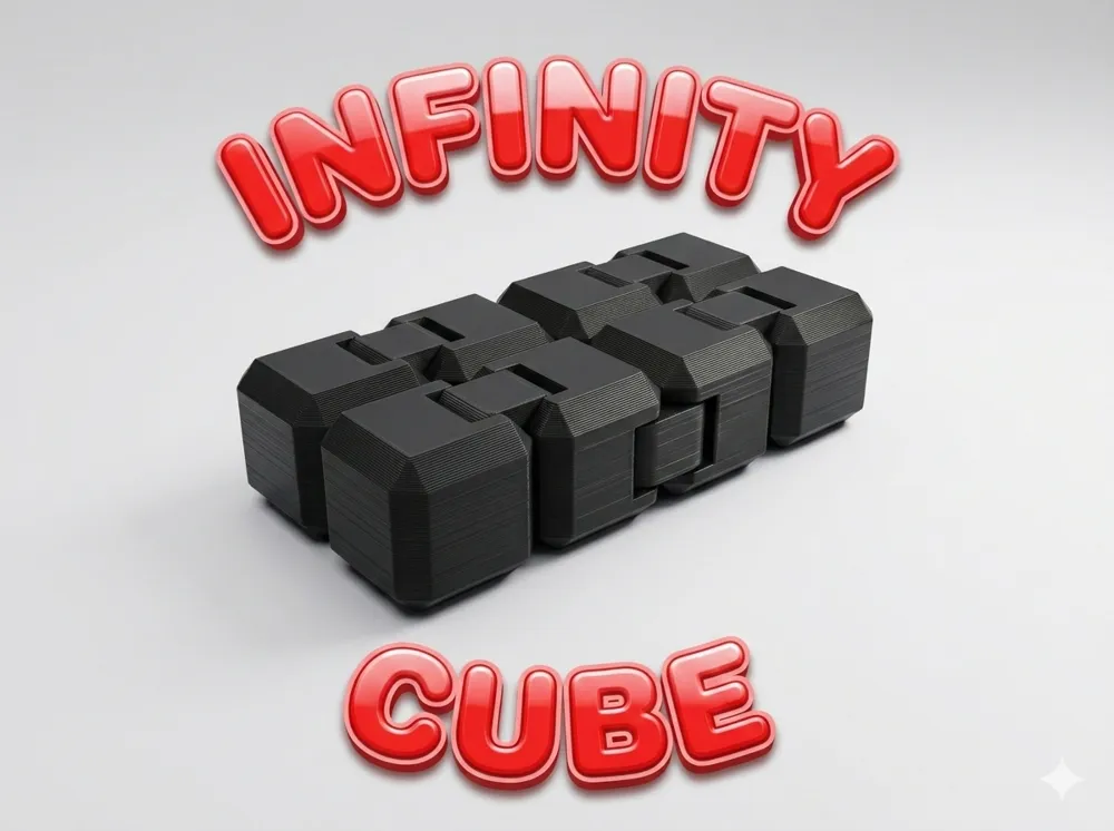 Infinity Cube Fidget - Free 3D Print Model - MakerWorld