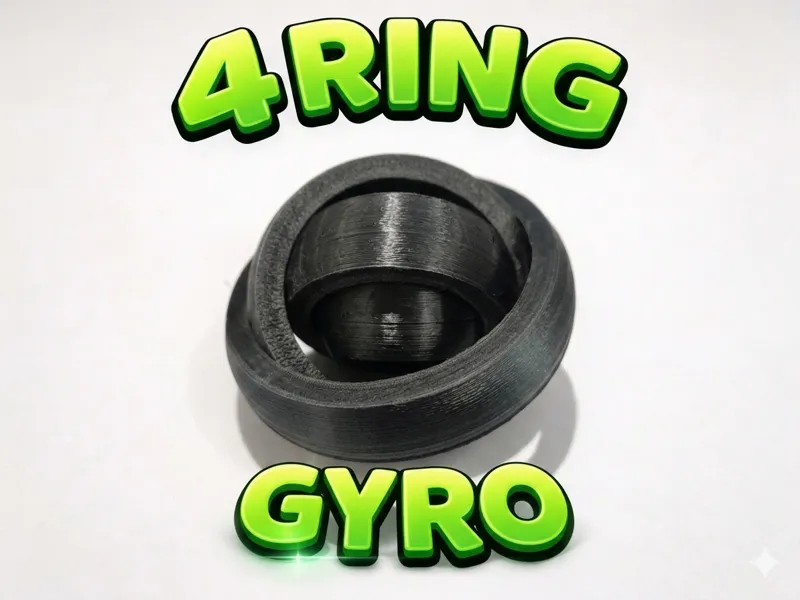4 Ring Gyro Fidget