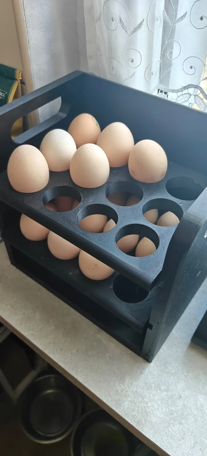 EGG CONTAINER 36 PCS - Free 3D Print Model - MakerWorld