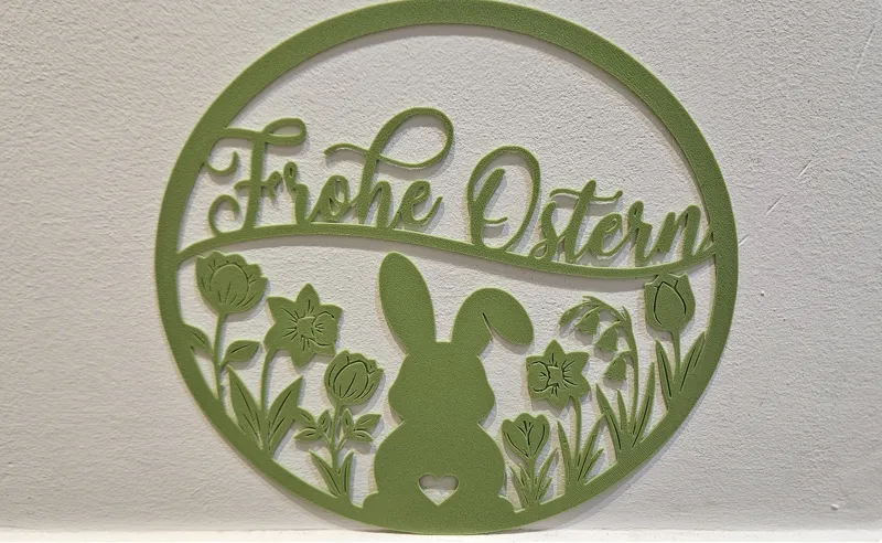 Happy Easter / Frohe Ostern Wallart