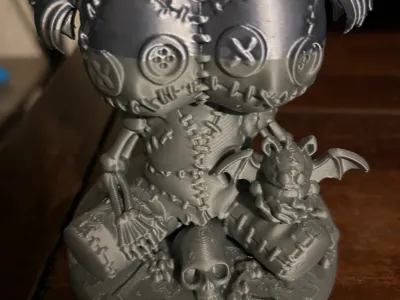 2 headed creepy doll