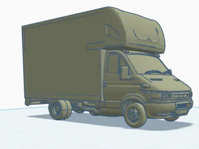 iveco box van display only