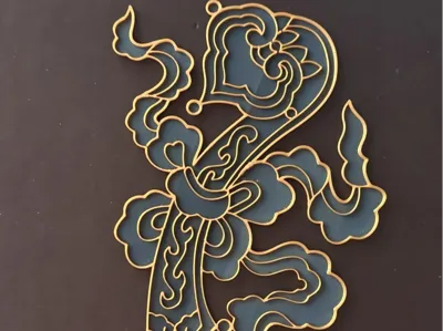 Cloisonné Filigree · Traditional Patterns 11