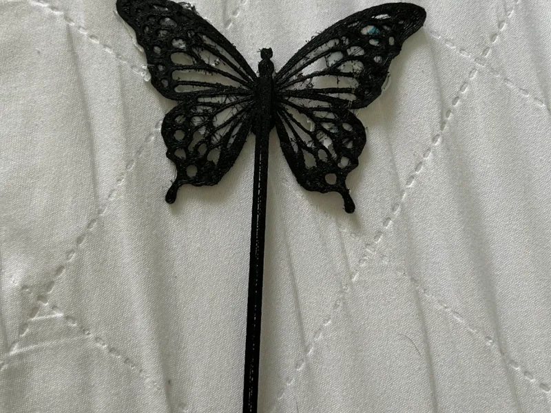 butterfly hair insert