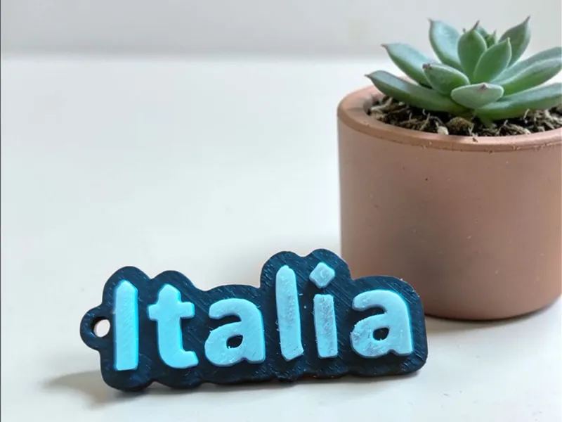 Italy key ring_Portachiave Italia