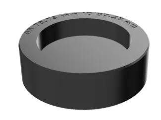 Tumbler Rotary Jig Eufymake E1 Uv print Parametric