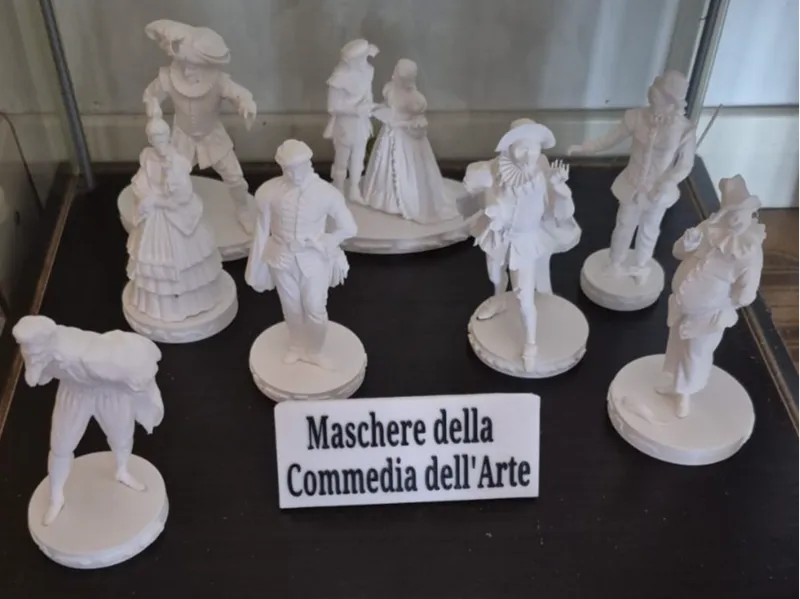 Maschere della commedia dell'arte serie