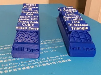 Infill Types Display 