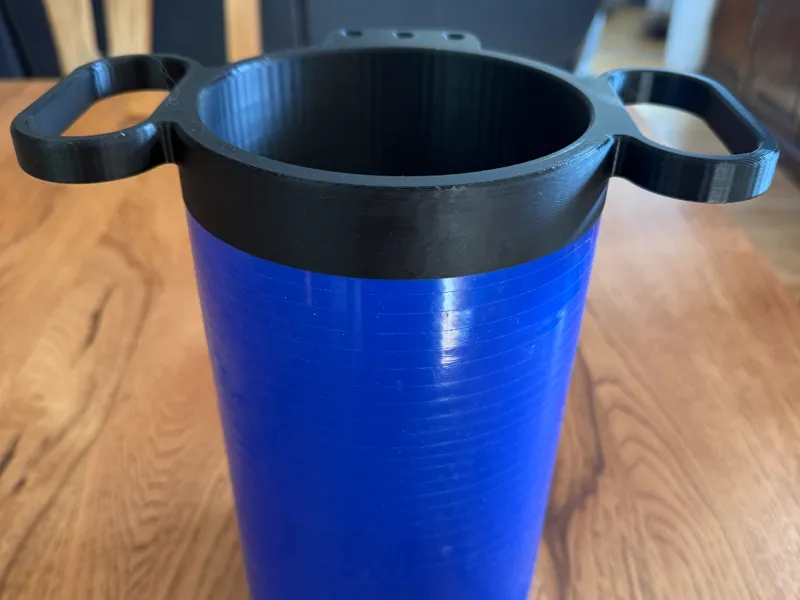 Can Recycling Tube / Bag Holder