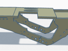 ax24 comp chassis 1 piece 