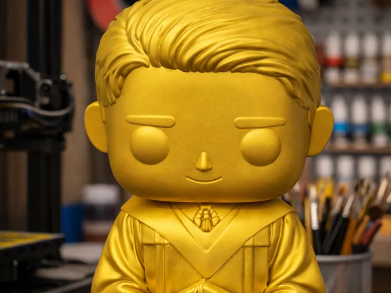 Graduation figurine 