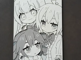 初音重音亚北版画