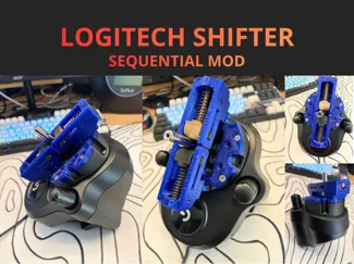 Logitech sequential shifter mod