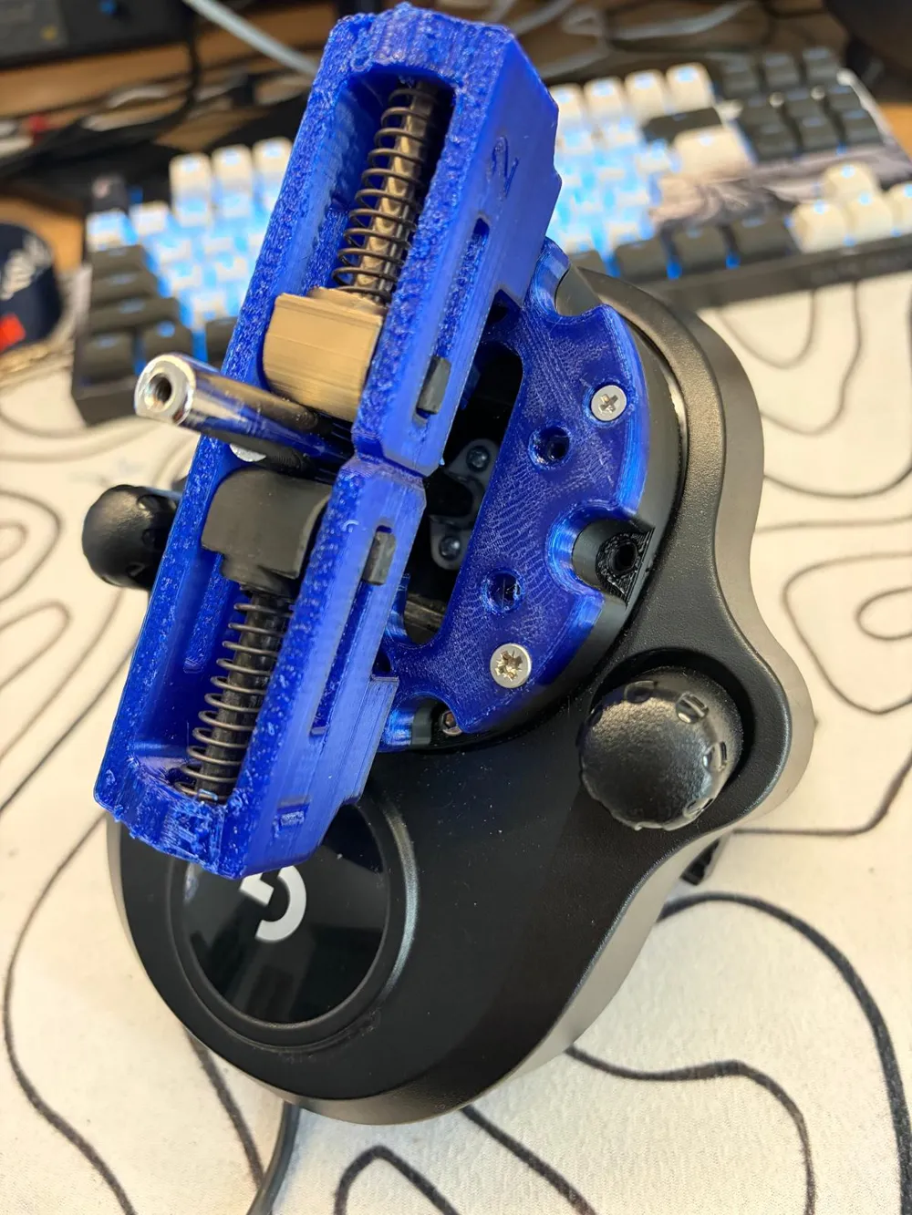 Logitech sequential shifter mod - Free 3D Print Model - MakerWorld