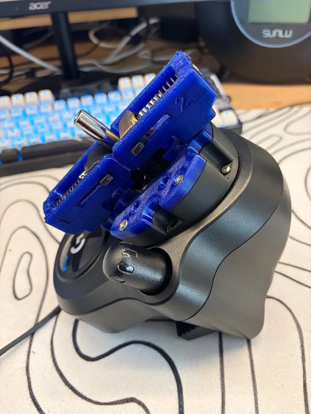 Logitech sequential shifter mod - Free 3D Print Model - MakerWorld