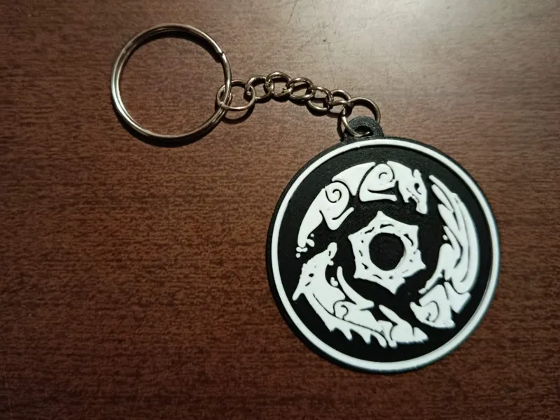Crimson Desert Keyring