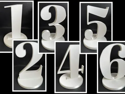 Table Numbers