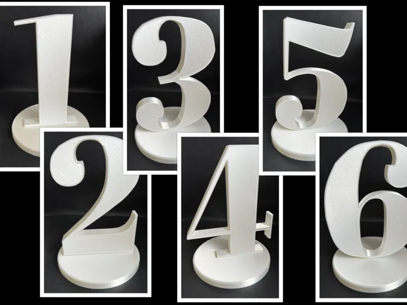 Table Numbers