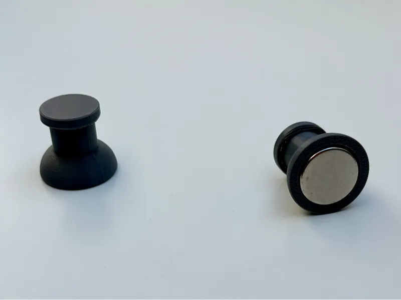 Magnete im Pinnadel-Design in verschiedenen Größen