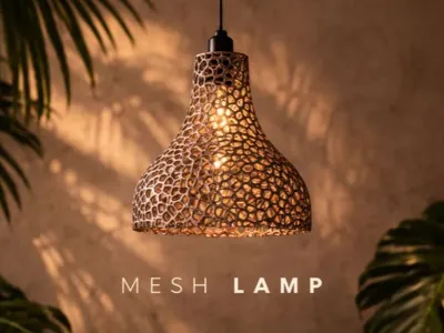 mesh lamp
