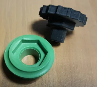 VW gearbox inspection plug tool
