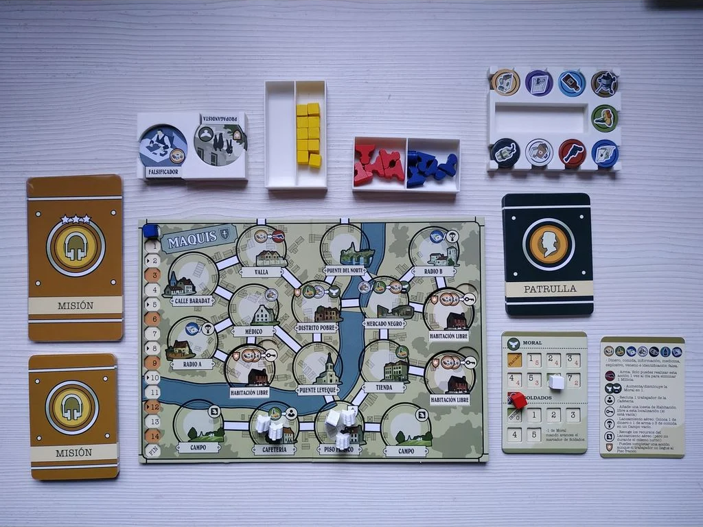 Insert for Maquis second edition