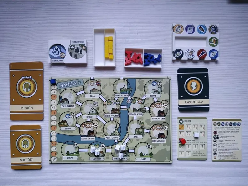 Inserto para Maquis segunda edición