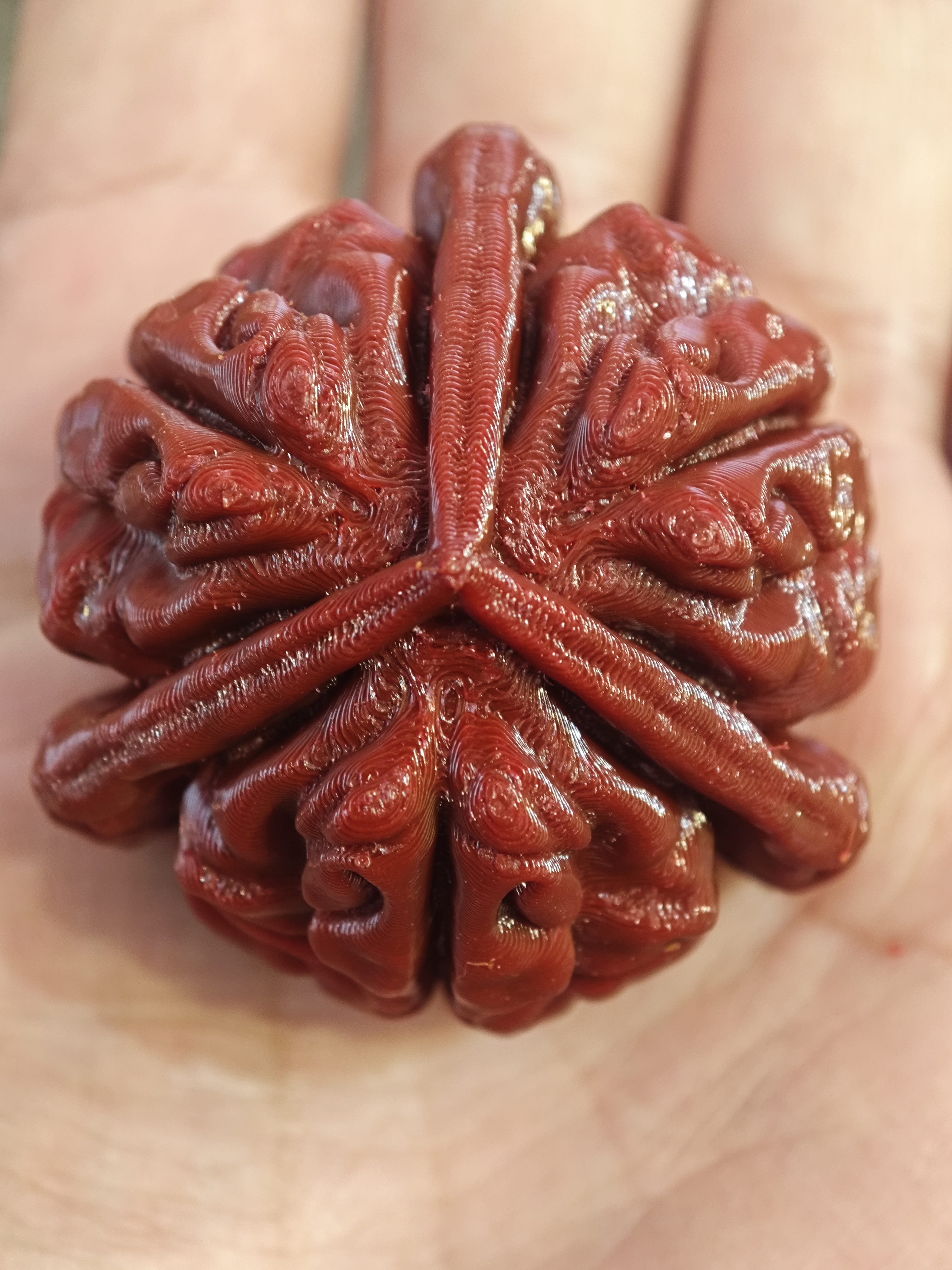 蛤蟆头文玩核桃(有眼、有腿、有叉腰、有开背、深纹理、桃心形完美核桃