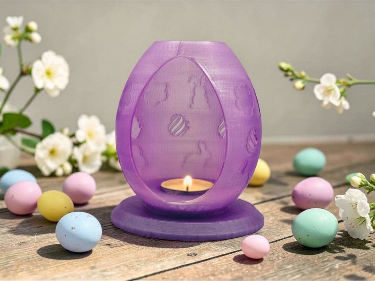 Easter Egg Candle Holder