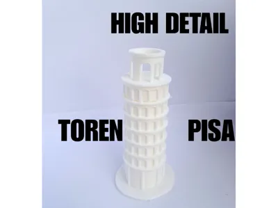 Leaning Tower of Pisa – Detailed Display Model