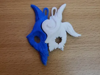KINDRED SPIRIT VALENTINE DAY MEDAL 3D PRINT MODEL