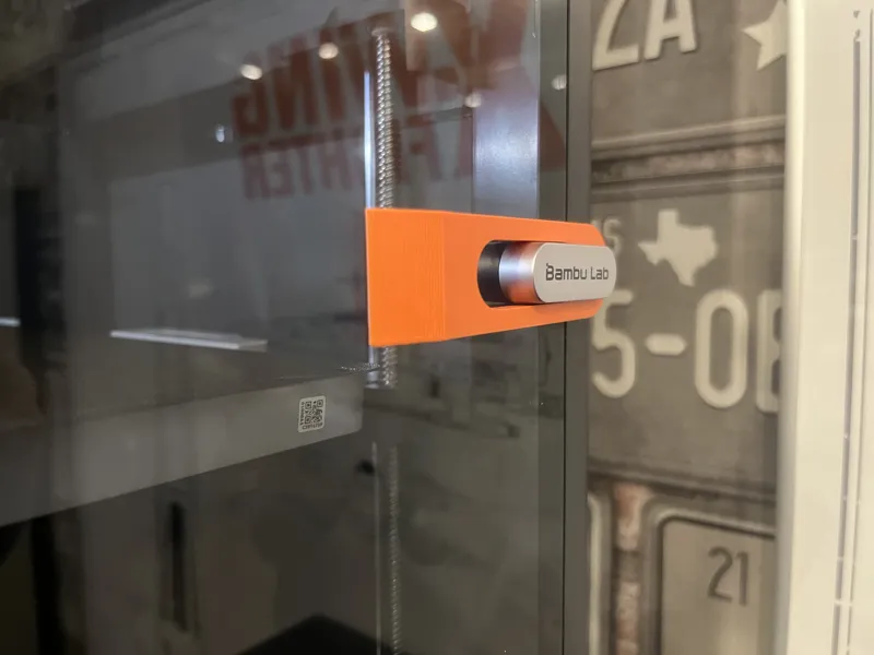 Bambu Lab Door Bed Scraper Holder