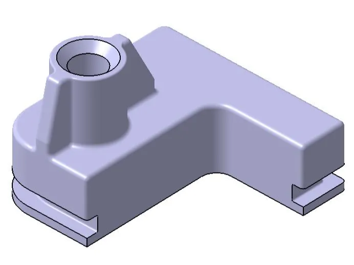Protetor_fixador de tubo para extrusora K2 Pro