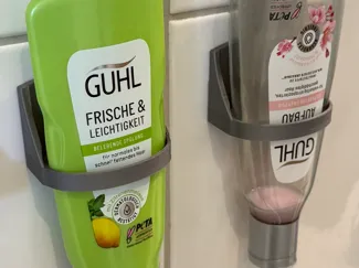 Shampoo-Spülung-Halter für z.B. GUHL-Flaschen 