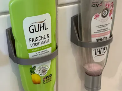 Shampoo-Conditioner Holder for e.g. GUHL bottles 